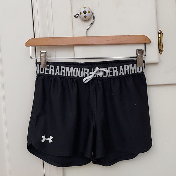 Under Armour Other - under armour girls black athletic shorts